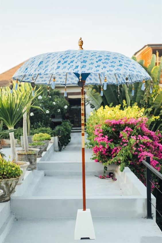 Balinese Umbrella Prints